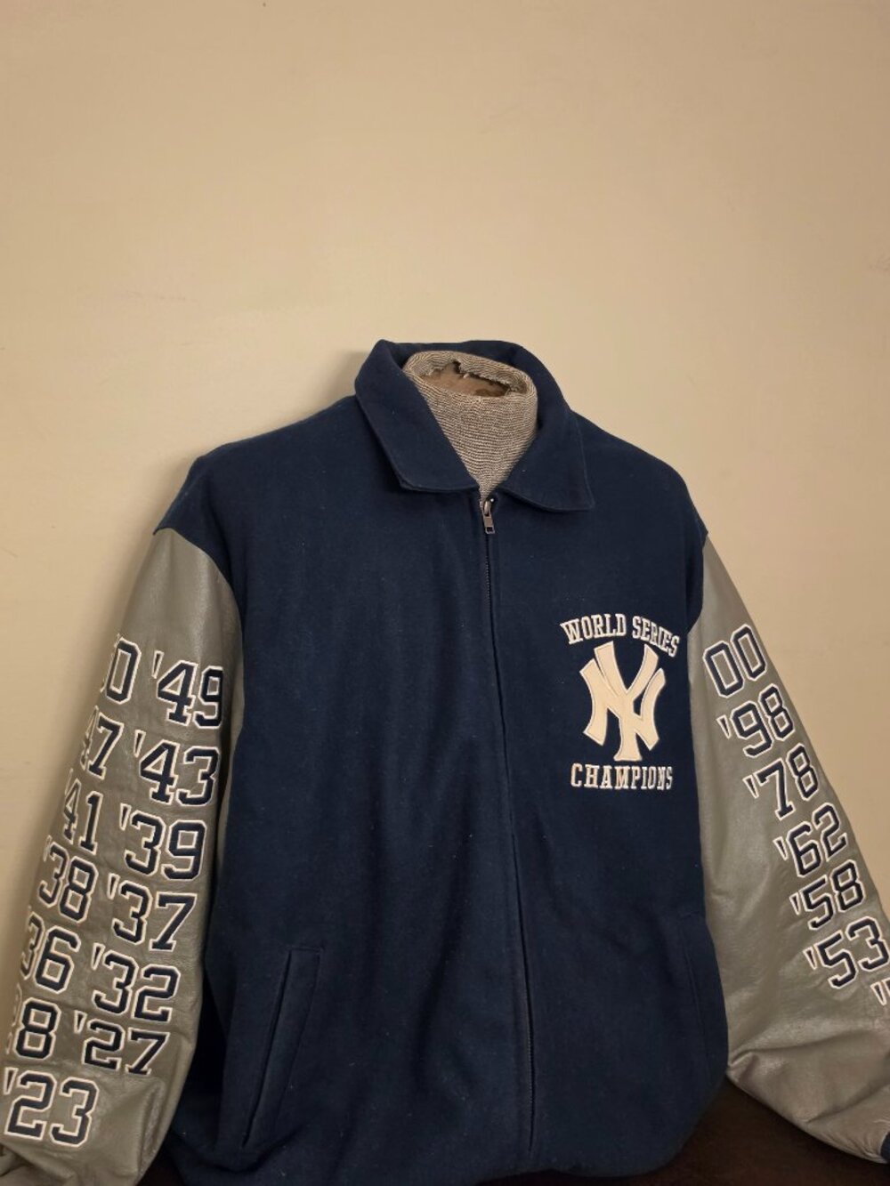 Vintage New York World Series Champion Jacket by Champion XXL